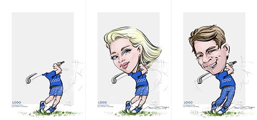 Karikatur.Golf.C.S